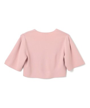 TOCCA 【洗える・接触冷感】CREAPE BOLERO ボレロ ピンク系