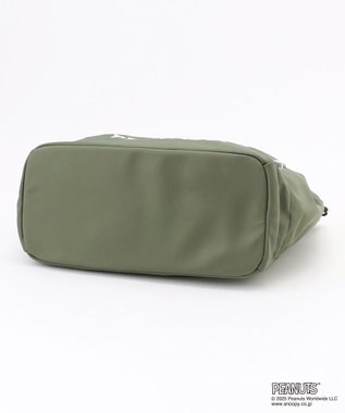 Y'SACCS SNOOPYデザイン 2way巾着トート(クッキー） カーキ