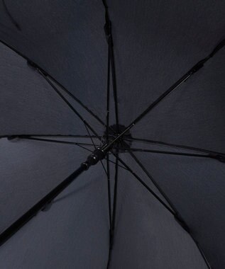 MOONBAT 【WEB限定】POLO RALPH LAUREN（ポロ ラルフローレン）ポロベア×チェックパイピング 無地 FLAG BEAR 長傘 8本骨 ブラック