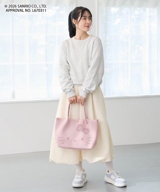 ROOTOTE 8473【ルートート】サンリオ IP.デリ.ルフル.ハローキティ-C 03：ミルキーピンク