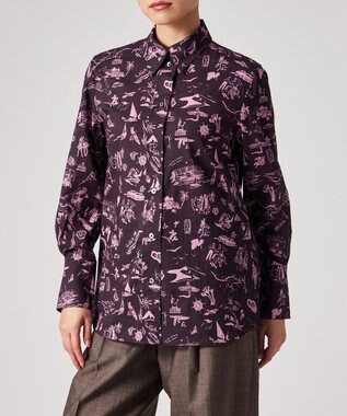 Paul Smith Travel Stories プリント シャツ