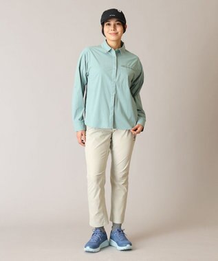 Columbia Columbia/ ウィメンズトレイルラッシュロングスリーブシャツ /コロンビア Dusty Green