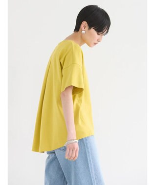 AMERICAN HOLIC 接触冷感バックタックポンチプルオーバー Yellow