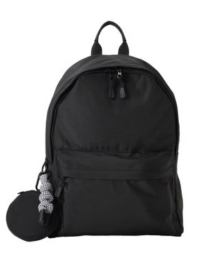 earth music&ecology ぷくぷくチャーム付リュック Black