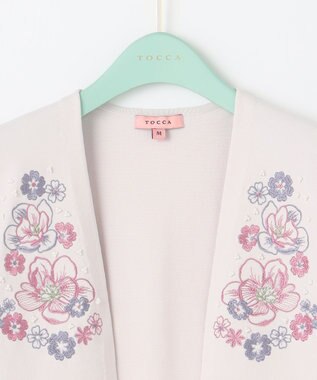 TOCCA 【洗える！】HOLLY HOCK BOLERO ボレロ アイボリー系