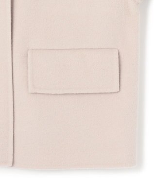 JOSEPH ウーループ　ノーカラーコート Beige