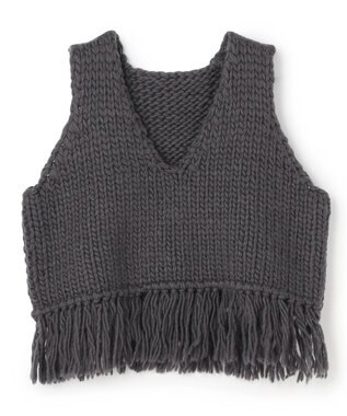 uncrave ハンドニット ジレ