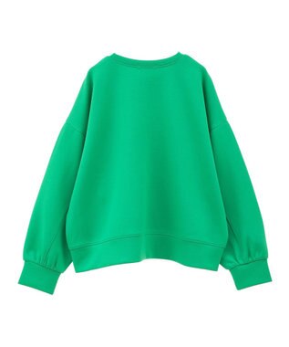 Green Parks ロゴ刺繍ダンボールプルオーバー Green