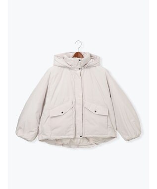 Te chichi 【宮本茉由着用】フードショートダウンジャケット Ｓグレー