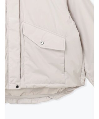 Te chichi 【宮本茉由着用】フードショートダウンジャケット Ｓグレー