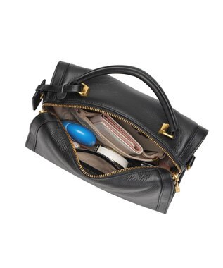 style code ［RICKERS/リッカーズ］ナチュラルレザーミニボストンバッグ ブラック