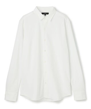 JOSEPH HOMME ツイルネルジャージー　レギュラーカラーシャツ ホワイト系