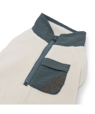 PET PARADISE ペットパラダイス ワンダフルストレッチ ポケット トレーナー 小型犬 ホワイト