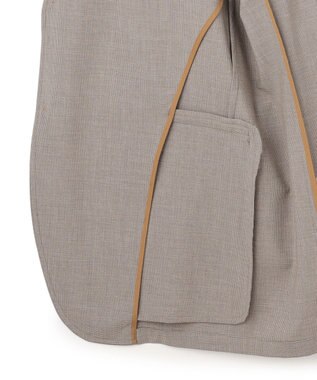 J.PRESS MEN 【セットアップ対応 / ストレッチ性  / 接触冷感 / 洗える】ニューコンセプトウール サマージャケット / 3B ベージュ系8