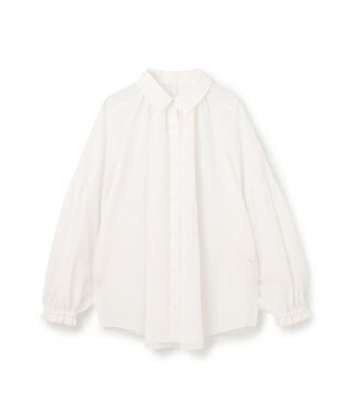 GRACE CONTINENTAL ドルマンボリュームシャツ ホワイト