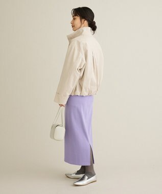 CRAFT STANDARD BOUTIQUE ジップアップミリタリージャケット Ecru