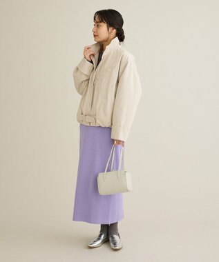 CRAFT STANDARD BOUTIQUE ジップアップミリタリージャケット Ecru