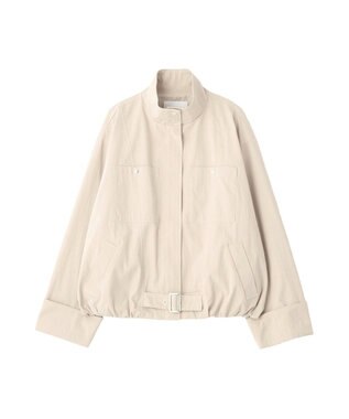 CRAFT STANDARD BOUTIQUE ジップアップミリタリージャケット Ecru