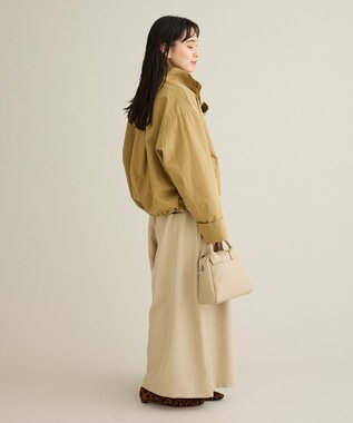 CRAFT STANDARD BOUTIQUE ジップアップミリタリージャケット Beige