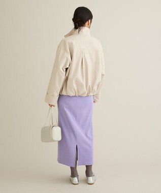 CRAFT STANDARD BOUTIQUE ジップアップミリタリージャケット Ecru