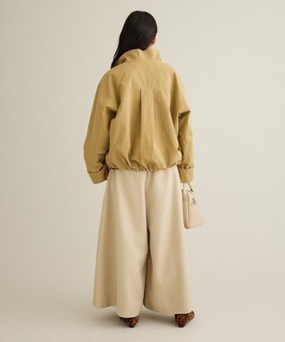 CRAFT STANDARD BOUTIQUE ジップアップミリタリージャケット Beige