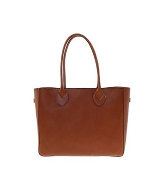 genten ミネルヴァ トートバッグ（中） チャ