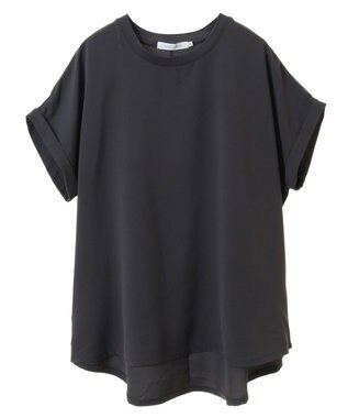 AMERICAN HOLIC 接触冷感フレンチスリーブシアープルオーバー