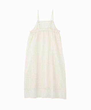 AMERICAN HOLIC シアー刺繍キャミワンピース（ペチコート付き） Ivory
