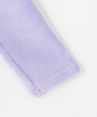 ANY KIDS ハイネック長袖カットソー ラベンダー