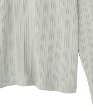 earth music&ecology ランダムチェーンリブバックレースプルオーバー Light Green