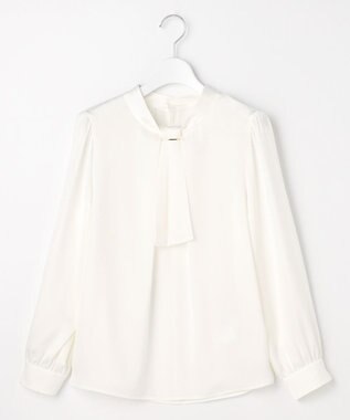 ANY SIS 【4WAY】長袖 ボウブラウス オフ