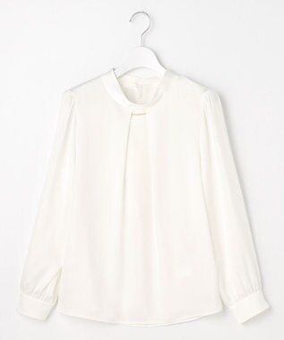 ANY SIS 【4WAY】長袖 ボウブラウス オフ