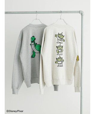 Green Parks ＴＯＹ　ＳＴＯＲＹ／バックプリント裏毛プルオーバー Oatmeal