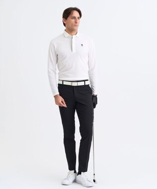 23区GOLF 【MEN】「TEXBRID」軽量コードストレッチパンツ ブラック系