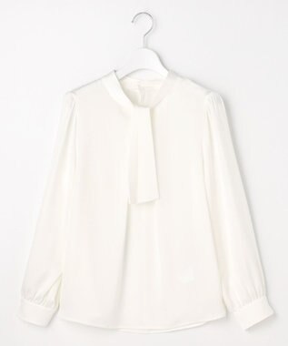 ANY SIS 【4WAY】長袖 ボウブラウス オフ