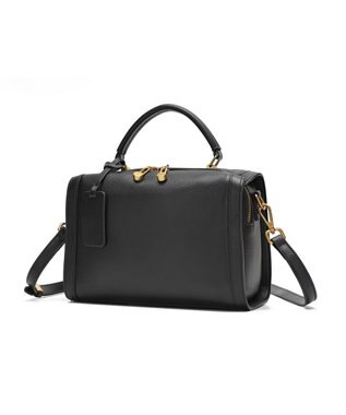 style code ［RICKERS/リッカーズ］ナチュラルレザーミニボストンバッグ ブラック