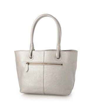 UNBILLION アトランタ ATLANTA / 牛革ハトメあおりトートS シルバーグレー