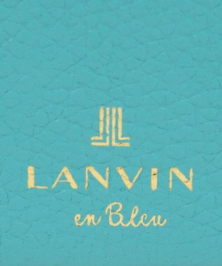LANVIN en Bleu リュバン 薄マチ長財布 ブルー