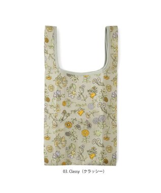 ROOTOTE 0420【直営店限定：エコバッグ】RTG.ルーショッパーミニ.フローラル-A 03：クラッシー