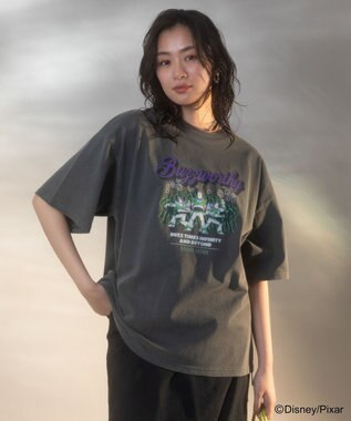 Green Parks トイストーリー／ウ゛ィンテージ風Ｔシャツ Charcoal Gray