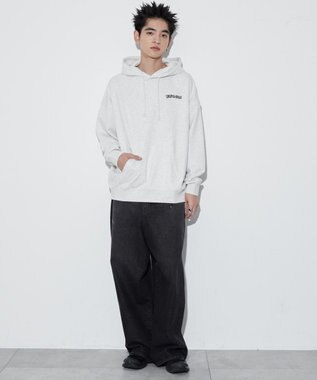 WEGO 【ユニセックス着用ITEM】別注NEW　JACKグラフィックプルパーカー アッシュグレー