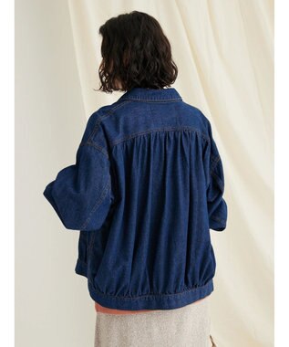 CRAFT STANDARD BOUTIQUE ライトデニムギャザーＧジャン Dark Indigo