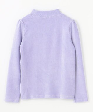 ANY KIDS ハイネック長袖カットソー ラベンダー