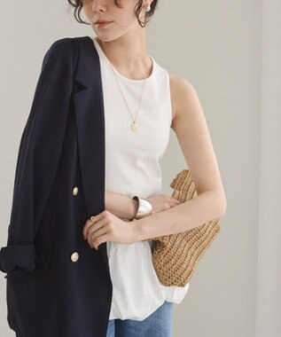 WEGO 【ANGIE VINTAGE】バルーンタンクトップ ホワイト