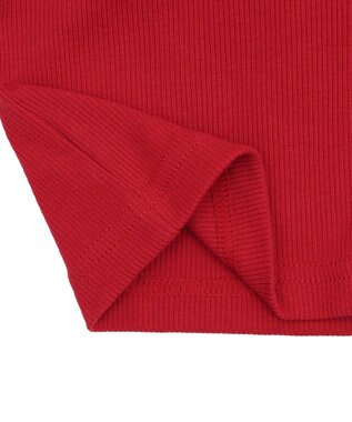 WEGO 【カップ付きインナー/SMサイズ展開】なちゅ盛れカップインアメスリタンク レッド