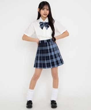 WEGO 【SCHOOLITEM】スクールシャツS／S ホワイト