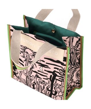tsumori chisato CARRY サボテンと太陽 トートバッグ　Sサイズ ピンク