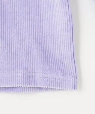 ANY KIDS ハイネック長袖カットソー ラベンダー