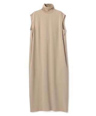 BEIGE， FLEUR / ドレープニット ネックドレス Beige