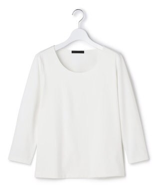 【速乾・UVケア・接触冷感・洗える】 スーペリアジャージー Uネックカットソー